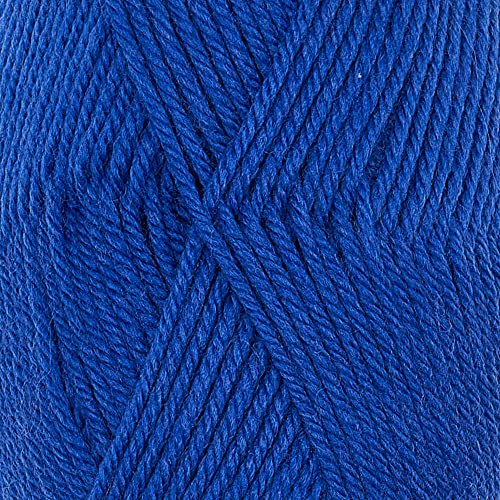 100% Superwash Wool Yarn 3 Skeins 150g DK Weight Knitting Crochet L. Lazuli | Sourced from Peru for breathable warmth and 327yd total length per 150g pack ideal for soft baby garments hats and sweater - color: Lapiz Lazuli