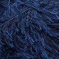 Premium Eyelash Fun Fur Yarn - Ultra Soft Fuzzy Faux Fur Novelty Thread for Knitting & Crochet | Chunky Multi Color Craft Supplies - 3.53 Oz (100g), 165 Yrds (150m) (1Skein, Night Blue) - color: Night Blue