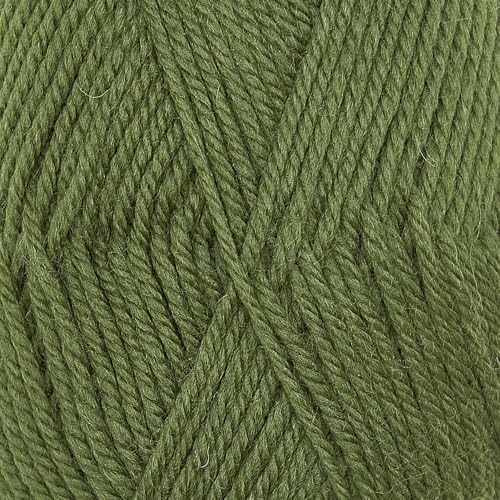 100% Superwash Wool Yarn 6 Skeins 300g DK Weight Knitting Crochet L. Green | Sourced from Peru for breathable warmth and 654yd total length per 300g pack ideal for soft baby garments hats and sweaters - color: Leaf Green