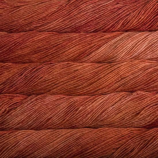 Malabrigo Worsted Hand Dyed Yarn (016 - Glazed Carrot) - color: 016 - Glazed Carrot