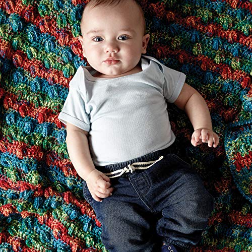 Bernat Softee Baby Yarn, 5 oz, Gauge 3 Light, Grass Green - color: Grass Green, size: 1 Pack, style: Softee Baby