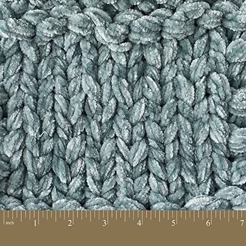Crafted By Catherine Braided Velvet Yarn - 3 Pack, Black, Gauge 7 Jumbo - size: 17.6 oz/ 3 Pack