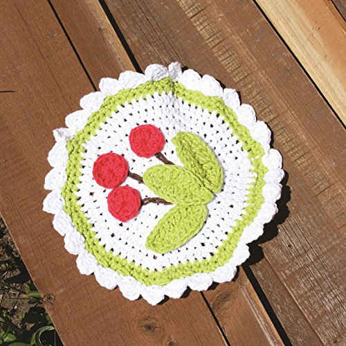 Lily Sugar 'N Cream The Original Solid Yarn, 2.5oz, Medium 4 Gauge, 100% Cotton - Green - Machine Wash & Dry - size: 2.5 oz.