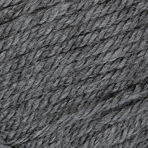 Patons Canadiana Yarn - Solids, Medium Grey Mix - color: Medium Grey Mix, size: 3.5 oz, 205 yds