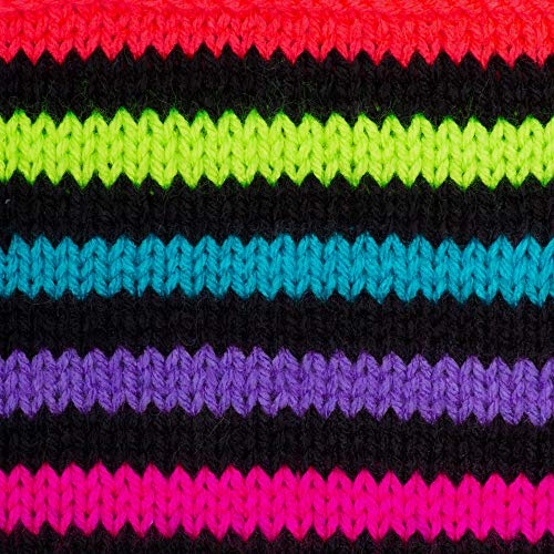 RED HEART Super Saver 3-Pack yarn, NEON STRIPES 3 Pack - color: Neon Stripes