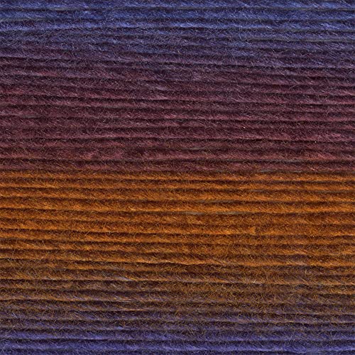 (1 Skein) Lion Brand Yarn Landscapes Yarn, Mountain Range | Variegated Worsted Weight 100% Acrylic Knit & Crochet Fiber for Colorful Blankets, Ombre Bags, Sweaters, Wraps - color: Mountain Range, size: 1 Pack