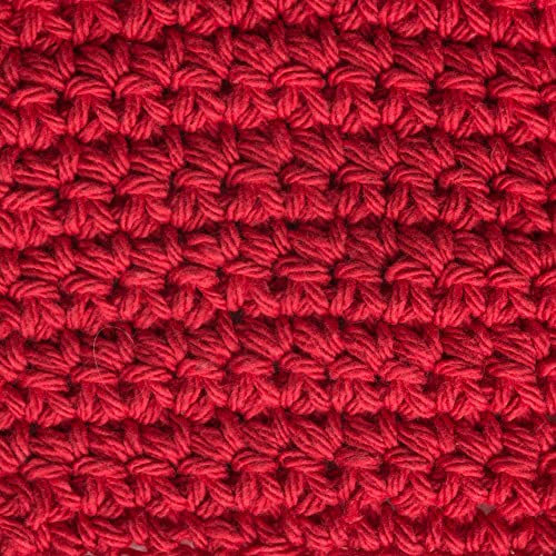 Lily Sugar'n Cream 100% Cotton Yarn 6-Pack Bundle with Bella's Crafts Stitch Markers (Rainbow) - color: Rainbow