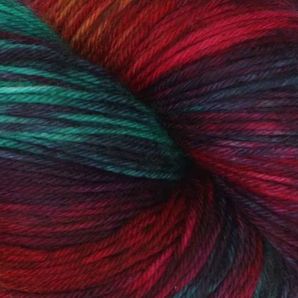 KnitPro Symfonie Fingering Weight Merino Wool Yarn 100g, Party Lights | 75% Extrafine Merino & 25% Polyamide, 438yds, OEKO-TEX Certified, Superwash, Colorfast, #1 Yarn Skein for Knitting & Crochet - color: Party Lights