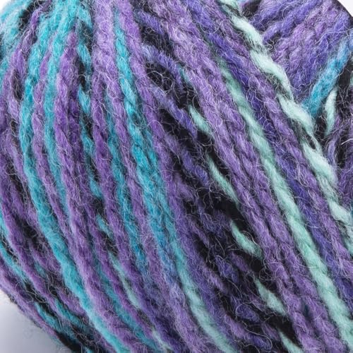 YarnArt Medium Weight Variegated Wool Yarn - Soft, Warm, & Durable for Winter Knitting, Sweaters, Cardigans, Scarves, Hats & More (339) - color: 339