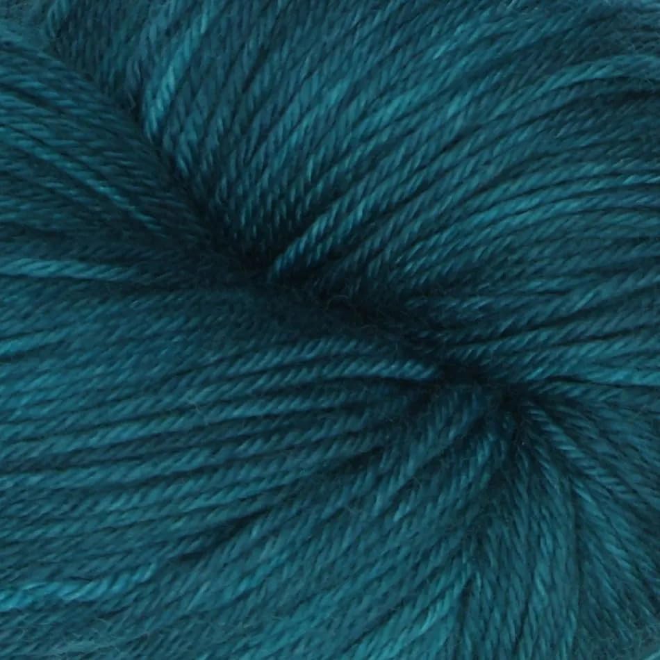 KnitPro Symfonie Fingering Weight Merino Wool Yarn 100g, Peacock Green | 75% Extrafine Merino & 25% Polyamide, 438yds, OEKO-TEX Certified, Superwash, Colorfast, #1 Yarn Skein for Knitting & Crochet - color: Peacock Green