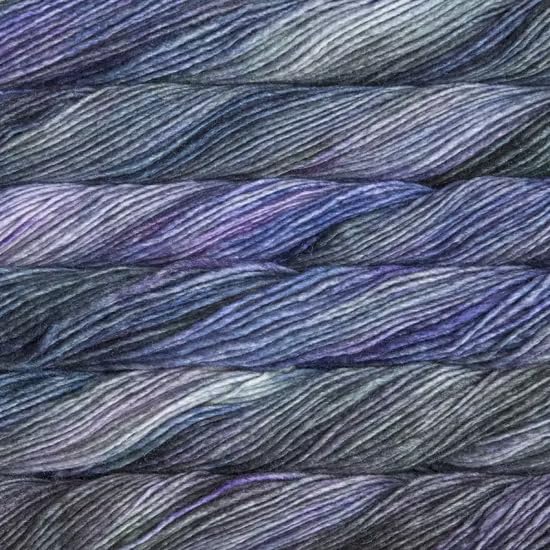 Malabrigo Silky Merino Yarn (863 - Zarzamora) - color: 863 - Zarzamora