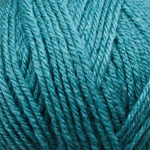 Estako Star-DK Soft Yarn for Crocheting, DK Weight 3, 4-Pack, Aqua Green | 75% acrylic 25% wool, 4 skeins, 400 g, 1224 yds, amigurumi, granny squares, socks, beanies, mittens, plush toys - color: 34066 - Aqua Green, size: Pack of Four