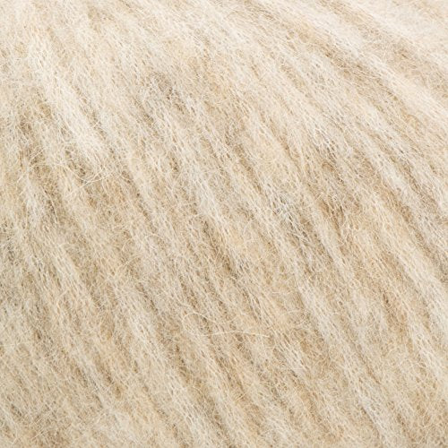 (Set of 3) Baby Alpaca Merino Wool Yarn [426 Yards Total] Oatmeal, #4 Worsted - color: Oatmeal