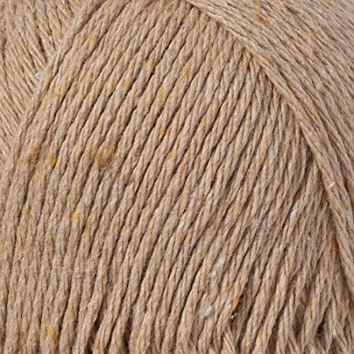 Re-Cotton Knitting Yarn 3X 100g / 3.52oz (Light Taupe, 3 Pack) - color: Light Taupe
