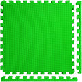 Meister X-Thick 1.5" Interlocking EVA Foam Mats - GN - 16 Tiles (64 Sqft) | Extra-thick 2X cushioning w/ anti-slip grip. 2' x 2' puzzle mats for wrestling, MMA, gymnastics, home gyms and play areas - color: Green, size: 16 Tiles (64 Sqft)