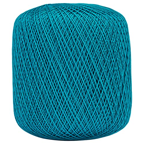 Coats Crochet 154-856 Aunt Lydia's Crochet, Cotton Classic Size 10, Peacock - color: Peacock, size: 1 Pack
