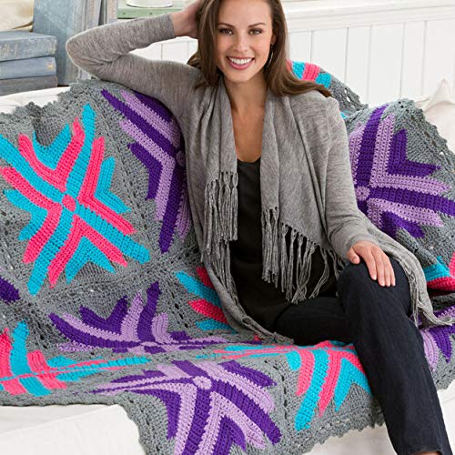Red Heart Yarn Red Heart Classic Bright Violet, Bright Violet (E267.1535) - color: Bright Violet