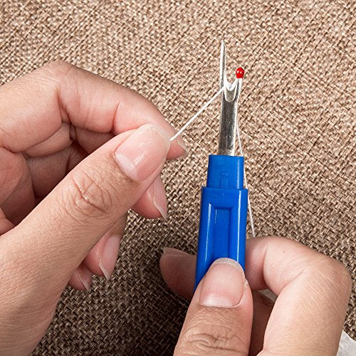8Pcs Sewing Seam Rippers, 4 Big and 4 Small Stitch Remover Tools | Weico Handy Thread Ripper for Embroidery, Clothing Tags, Rubber Bands Soft Elastic Bands Removing