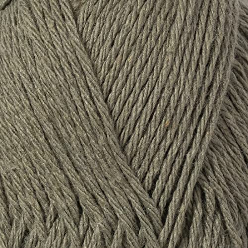 Re-Cotton Knitting Yarn 3X 100g / 3.52oz (Olive Haze, 3 Pack) - color: Olive Haze
