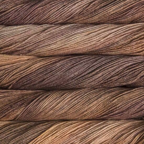 Malabrigo Arroyo Hand Dyed Yarn (047 - Coffee Toffee) - color: 047 - Coffee Toffee