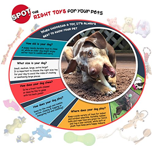 SPOT Skinneeez Crinklers Stuffless Goat Dog Toy, 23 Inch Plush with Crinkle and Squeaker, Tug Toy for Medium and Large Dog Breeds - style: Large Goat