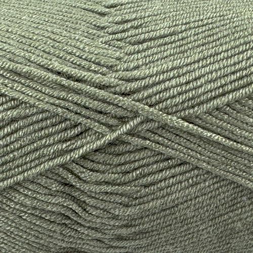 Cloud Touch Baby - DK Weight Soft Anti-Pilling Yarn for Baby Clothes, Blankets & Amigurumi Crochet & Knitting, 90% Acrylic 10% Viscose derived from Bamboo, 3.53 Oz / 262 Yards (Olive, 1 Pack) - color: Olive, size: 1 Pack