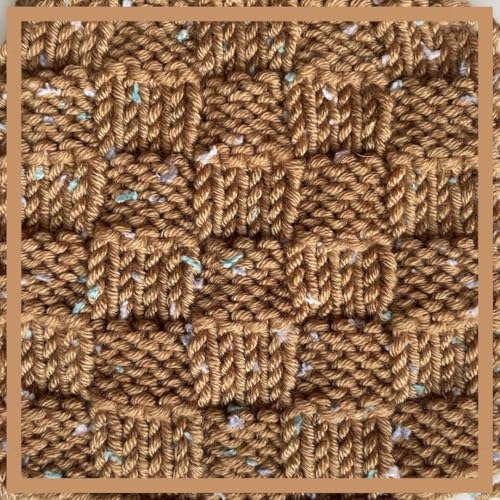 Tweed Twinkles Soft Baby Yarn DK Acrylic 4-Pack (696Yds/400G), Golden Brown | Acrylic Baby Blanket Knitting Yarn with Free Patterns - Size 3 DK Light Worsted Weight Yarn for Crocheting with Flecks - color: Golden Brown, size: Pack of 4
