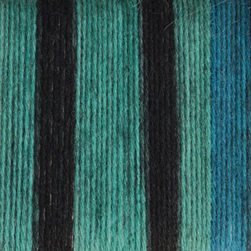 Patons Kroy Socks Yarn - (1) Gauge - 1.75 oz - Turquoise - For Crochet, Knitting & Crafting - color: Turquoise Stripes, size: 50 g/1.75 oz, 152 meters/166 yards